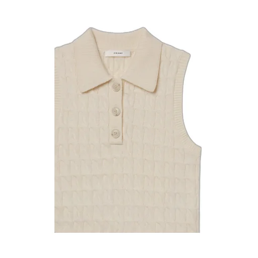 Cable Knit Vest