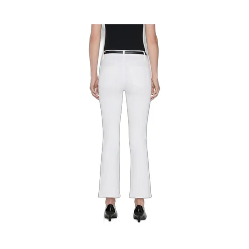 High-Waisted Flared Casual Pants