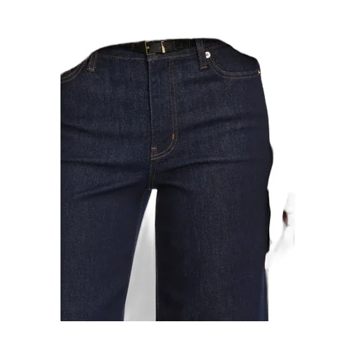 High-Waisted Wide-Leg Jeans