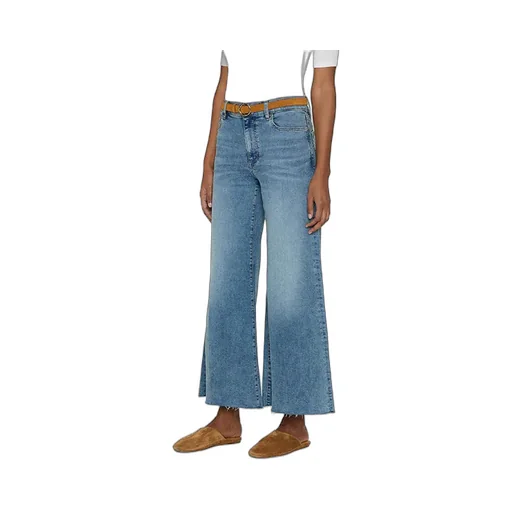High-Waisted Wide-Leg Jeans