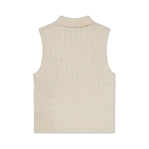 Cable Knit Vest