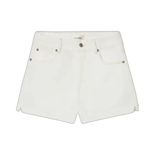 High-Waisted Denim Shorts
