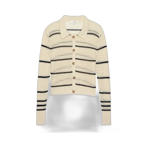 Striped Knitted Cardigan