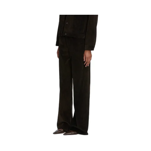 Corduroy Wide-Leg Casual Pants
