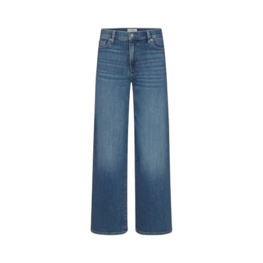 High-Waisted Wide-Leg Jeans