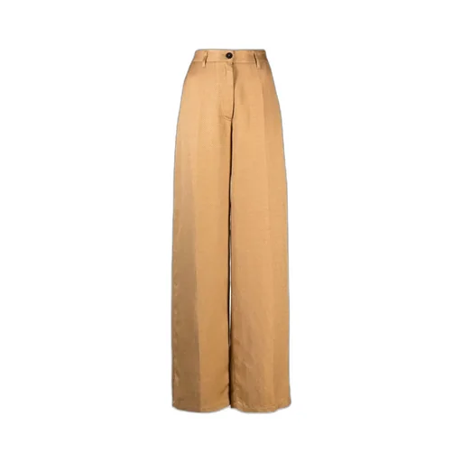 Wide-Leg Tailored Trousers