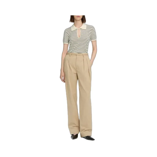 Striped Short Sleeve Polo Shirt
