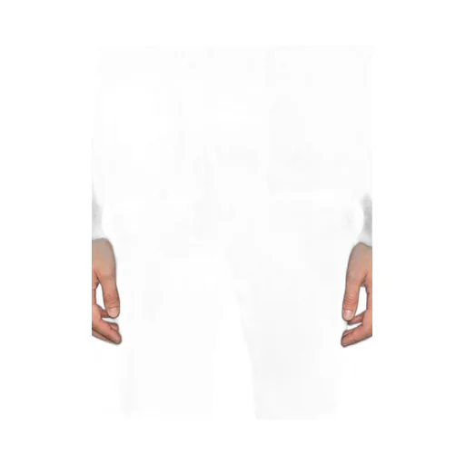 Denim Trousers With Belt Loops