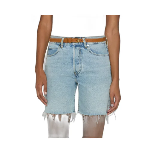 High Waist Denim Shorts