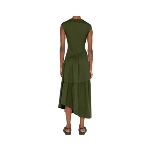 Round Neck Sleeveless Dress
