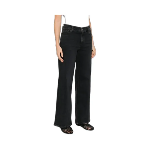 High-Waisted Wide-Leg Jeans