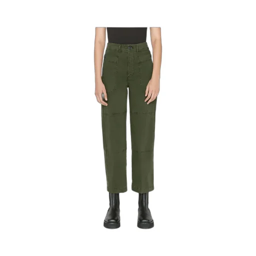 High Waist Straight Casual Pants