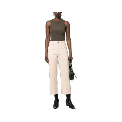 Straight-Leg Cargo Trousers