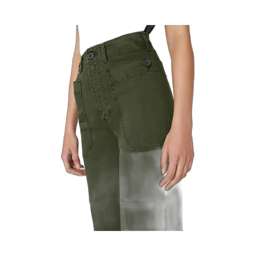 High Waist Straight Casual Pants