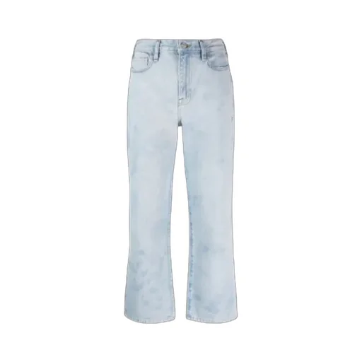 Denim Trousers With Belt Loops