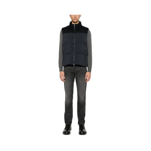 Denim Trousers With Belt Loops