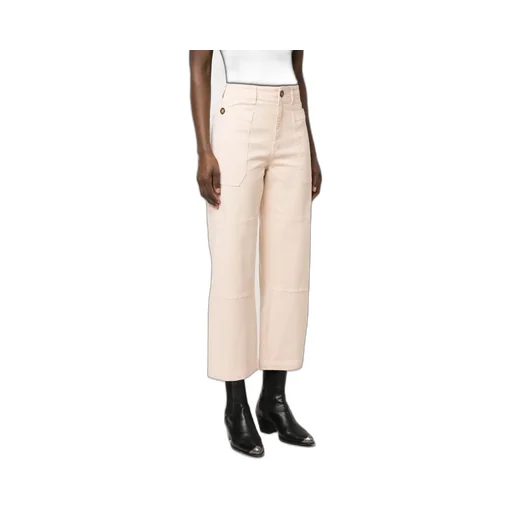 Straight-Leg Cargo Trousers