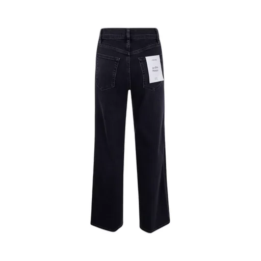 High-Waisted Wide-Leg Jeans