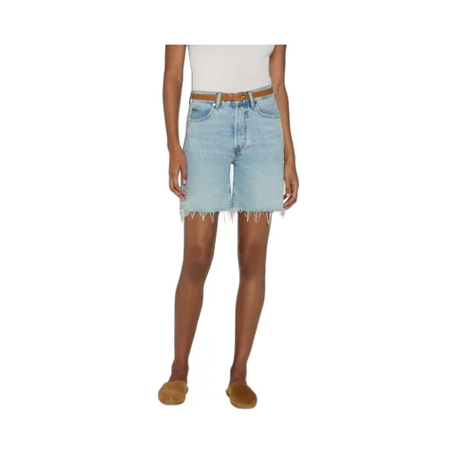 High Waist Denim Shorts