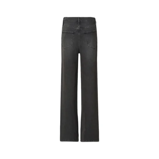 Logo Patch Wide-Leg Jeans