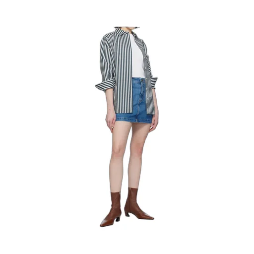 Double Pocket Denim Skirt