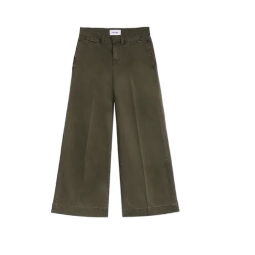 Le Pixie Wide-Leg Stretched Trousers