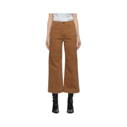 Ruffled Detail Jeans