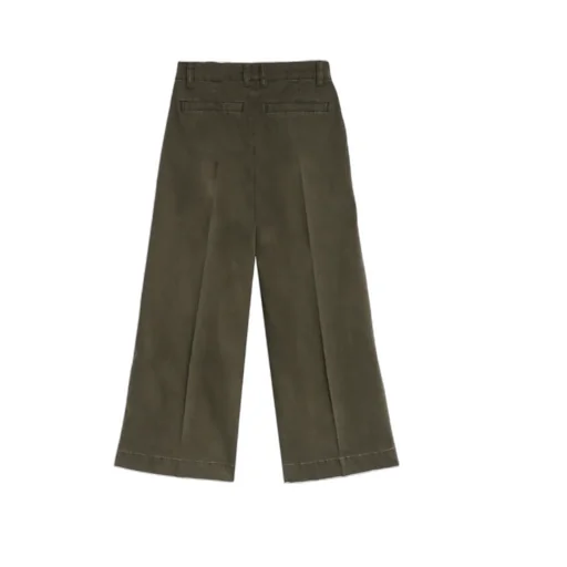 Le Pixie Wide-Leg Stretched Trousers