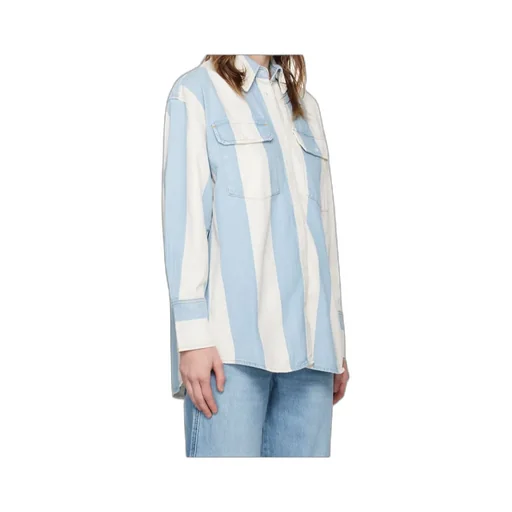 Striped Denim Shirt
