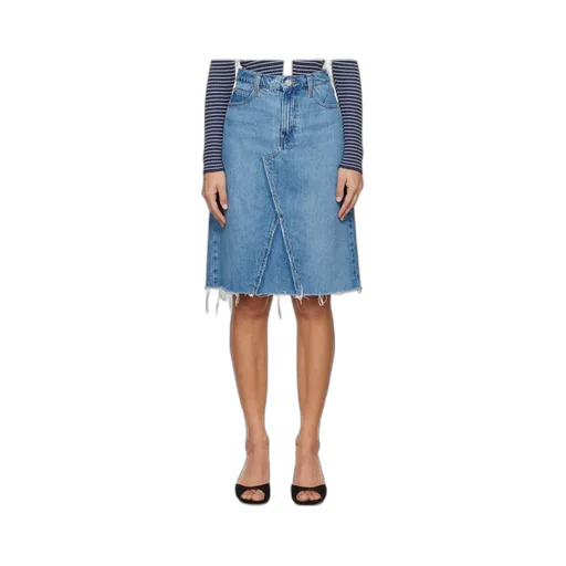 High Waist Denim Skirt