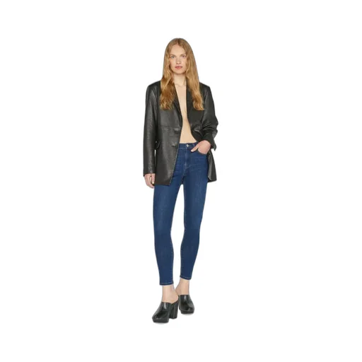 Button Zipper Jeans