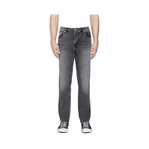 Mid-Waist Straight Pants