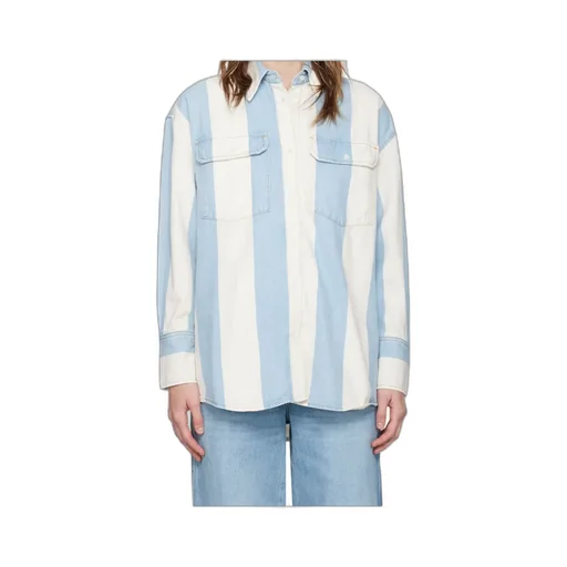 Striped Denim Shirt
