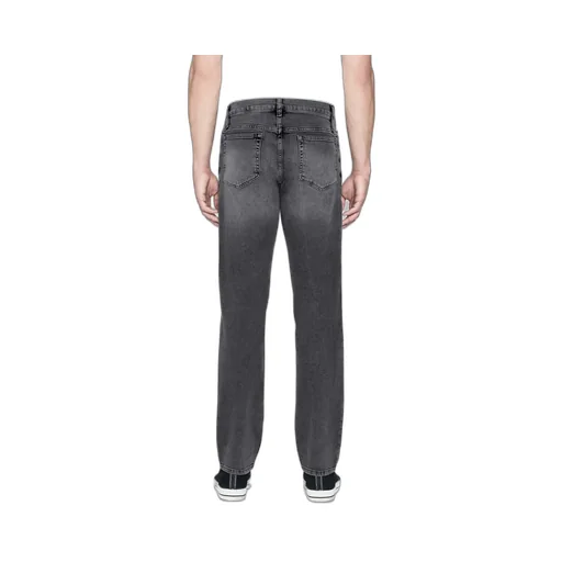 Mid-Waist Straight Pants
