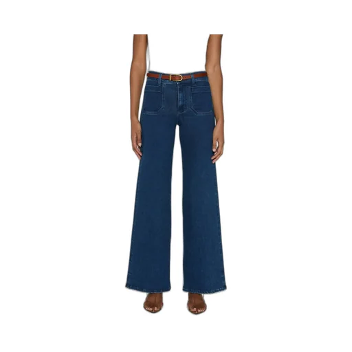 Le Slim Palazzo Modernist Pocket Jeans