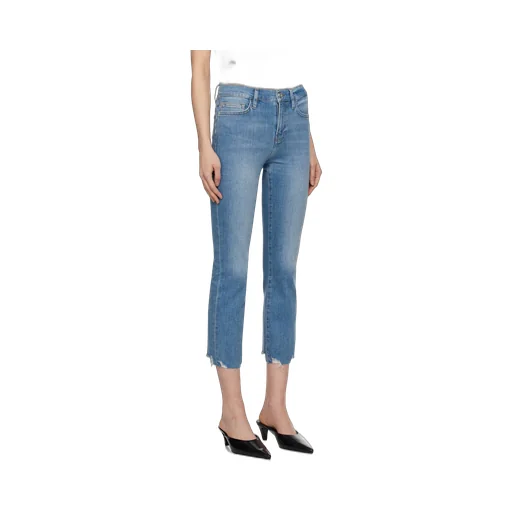 Le High Straight Leg Jeans