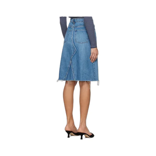 High Waist Denim Skirt