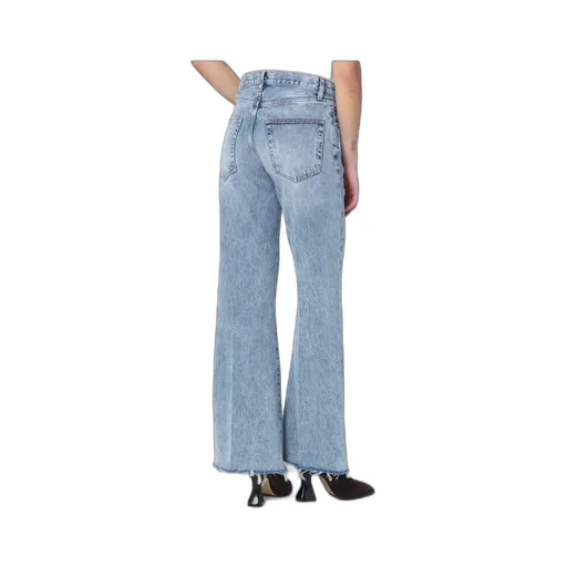 The Lax Wide-Leg Jeans With Washed Effect