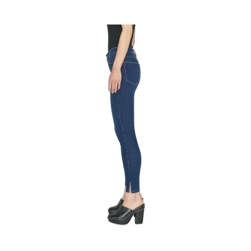 Button Zipper Jeans