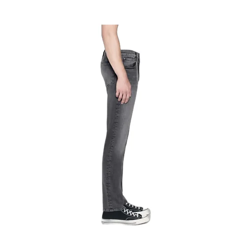 Mid-Waist Straight Pants