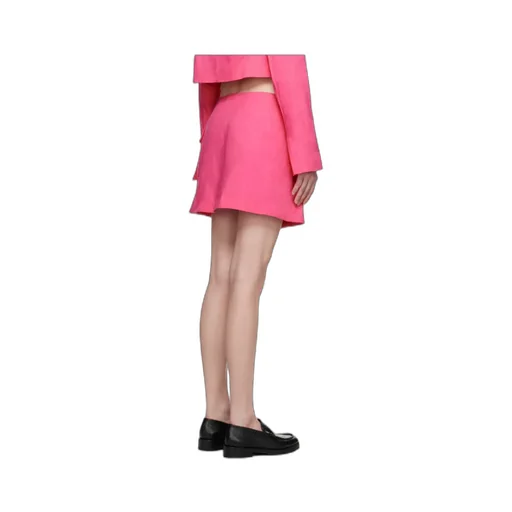 Button Detail Skirt