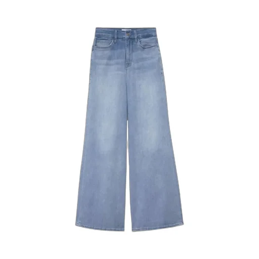 High-Waist Wide-Leg Jeans