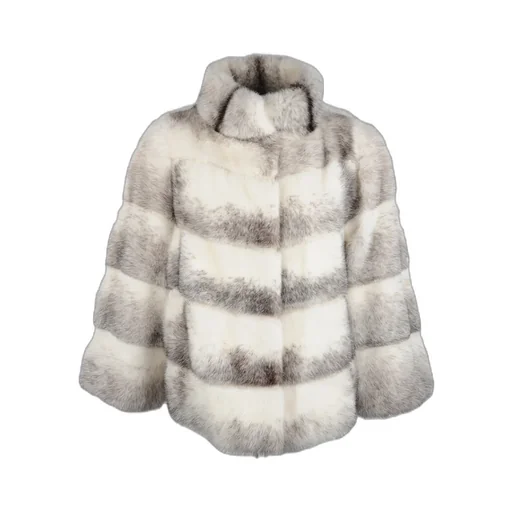 High-Necked Fur Coat