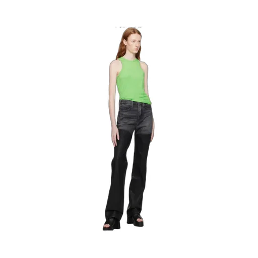 Belt Ring Gradual Change Jeans