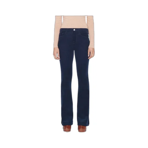 Mid-Rise Flared Jeans