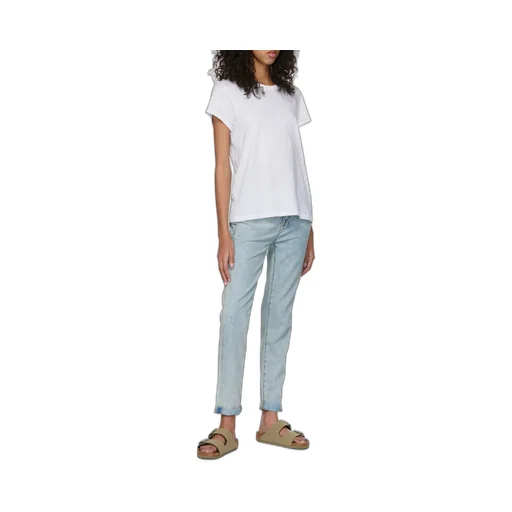 Distressed-Effect Denim Jeans