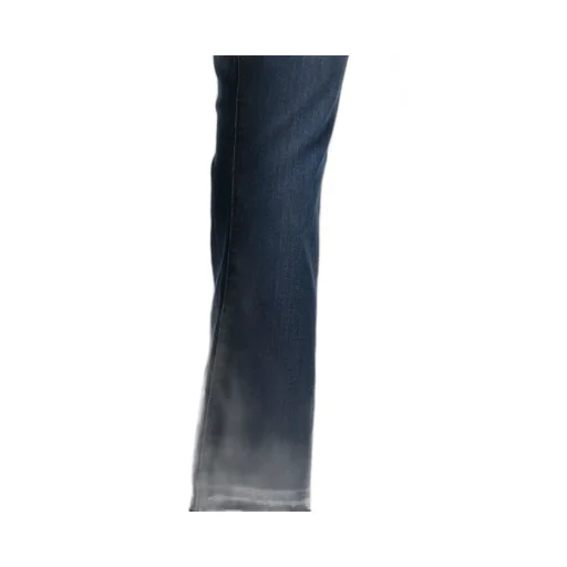 High-Rise Cropped Flared Jeans