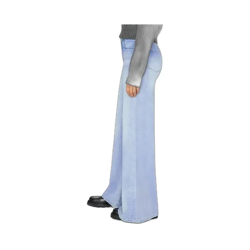 High-Waist Wide-Leg Jeans