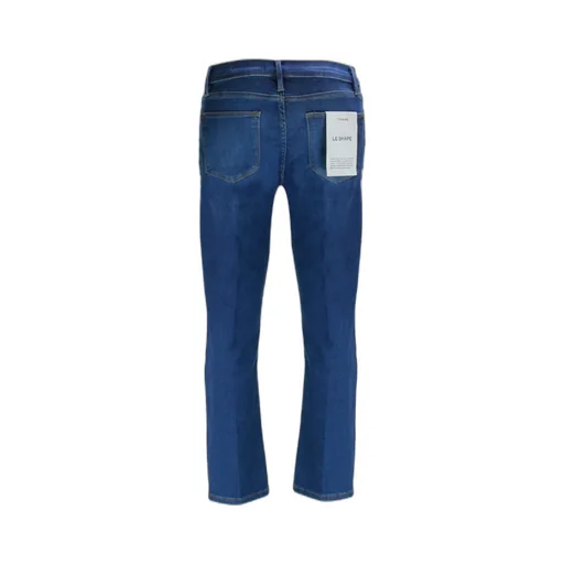 Cropped Straight-Leg Jeans