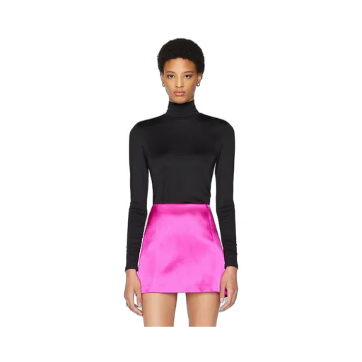 High-Neck Long-Sleeved Sweater